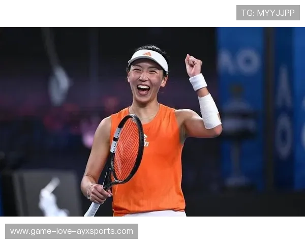 王欣瑜连胜两盘，成功打入澳网女单16强，澳网女单王蔷